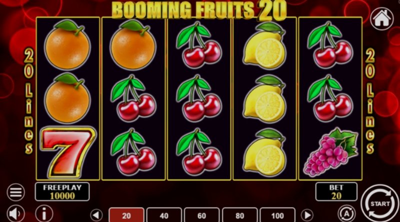 Play Booming Fruits 20 by 1spin4win at 1Win Casino