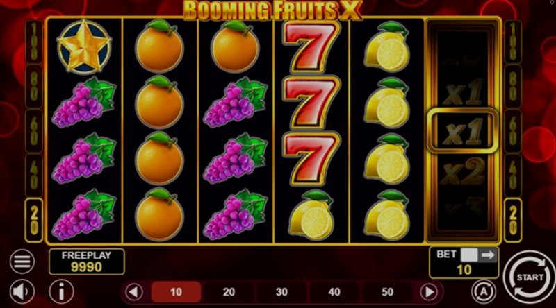 Play Booming Fruits X by 1spin4win at 1Win Casino