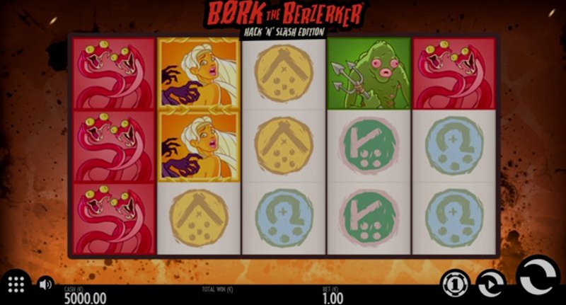 Play Bork The Berzerker by Thunderkick at 1Win Casino