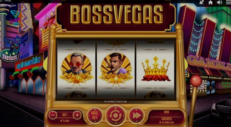 Play Boss Vegas by Spinmatic at 1Win Casino