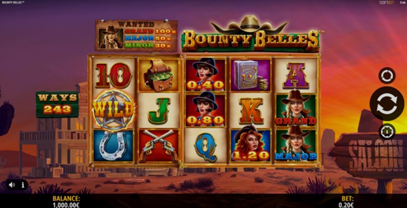 Play Bounty Belles by Isoftbet at 1Win Casino