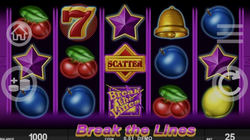 Play Break The Lines by Spinthon at 1Win Casino