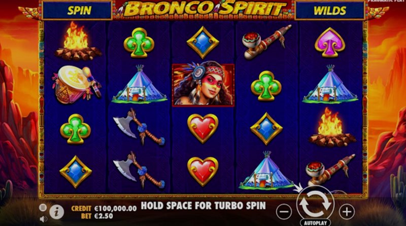 Play Bronco Spirit by Pragmatic at 1Win Casino