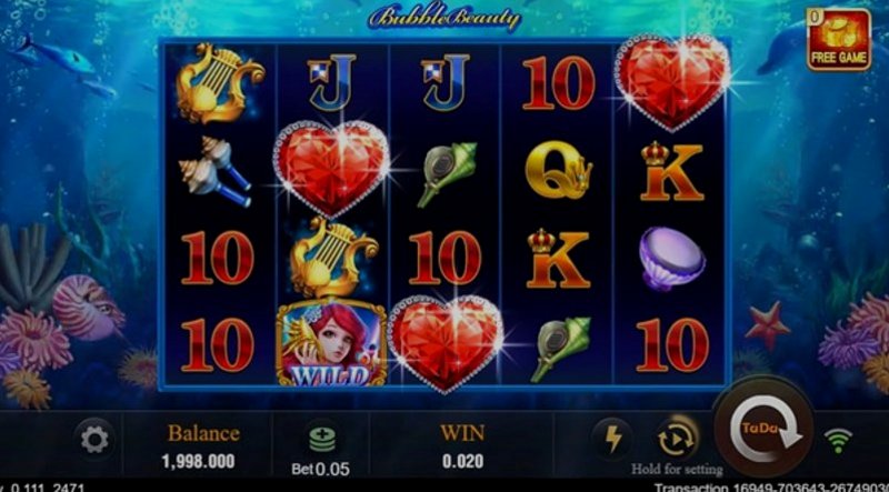 Play Bubble Beauty by Tadagaming at 1Win Casino