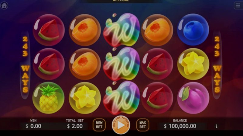 Play Bubble Double by Kaga at 1Win Casino