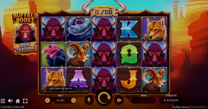 Play Buffalo Boost by Spinmatic at 1Win Casino