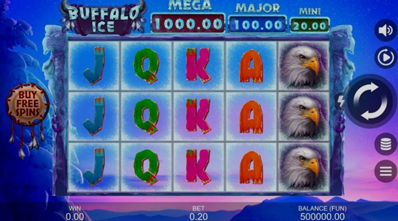 Play Buffalo Ice: Hold The Spin by Gamzix at 1Win Casino