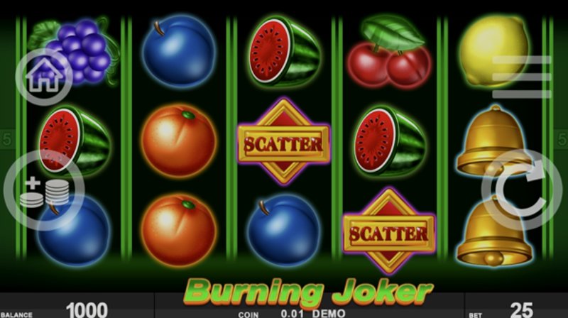 Play Burning Joker by Spinthon at 1Win Casino