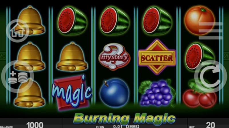 Play Burning Magic by Spinthon at 1Win Casino