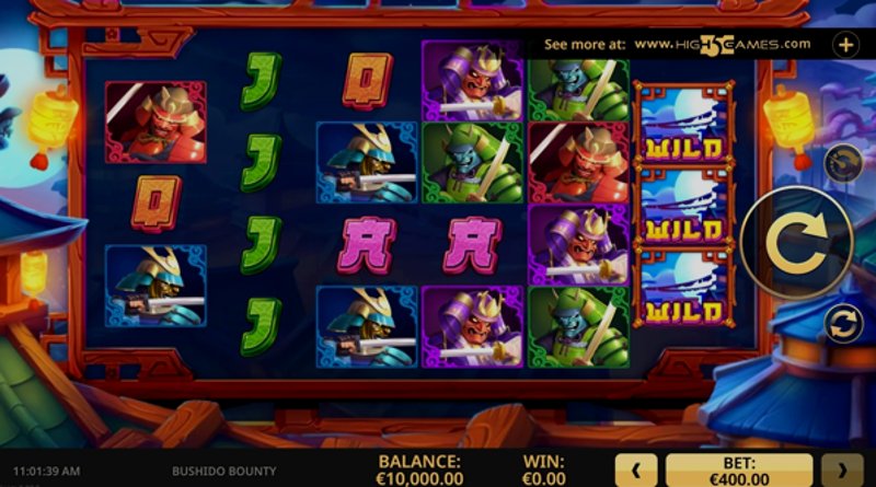 Play Bushido Bounty by High5 at 1Win Casino