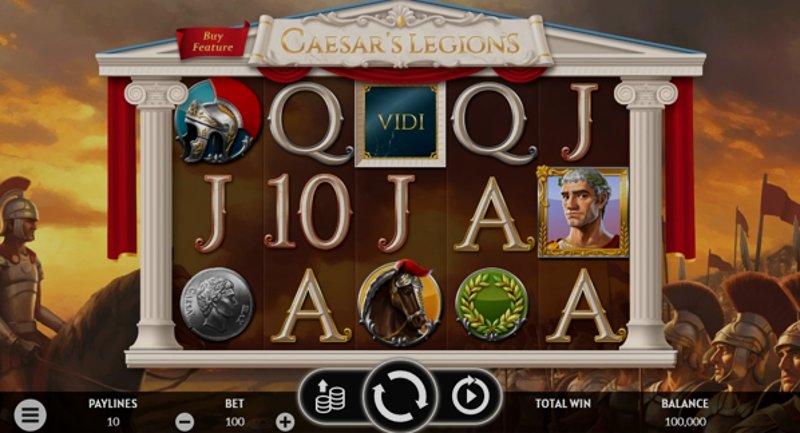 Play Caesar’s Legions by Apparat at 1Win Casino