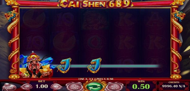 Play Cai Shen 689 by Groove at 1Win Casino