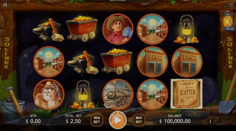 Play California Gold Rush by Kagaming at 1Win Casino