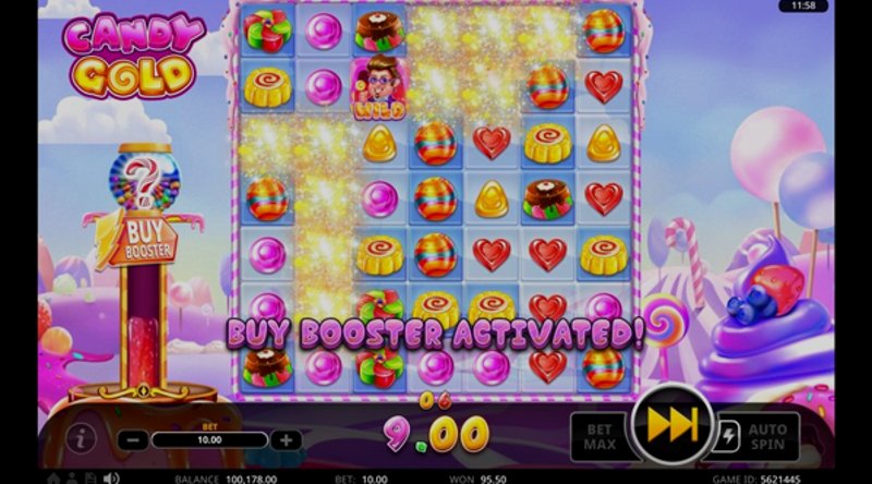 Play Candy Gold by Swintt at 1Win Casino