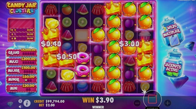 Play Candy Jar Clusters by Pragmatic at 1Win Casino