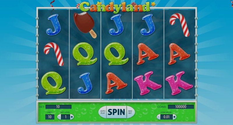 Play Candyland by Thunderspin at 1Win Casino