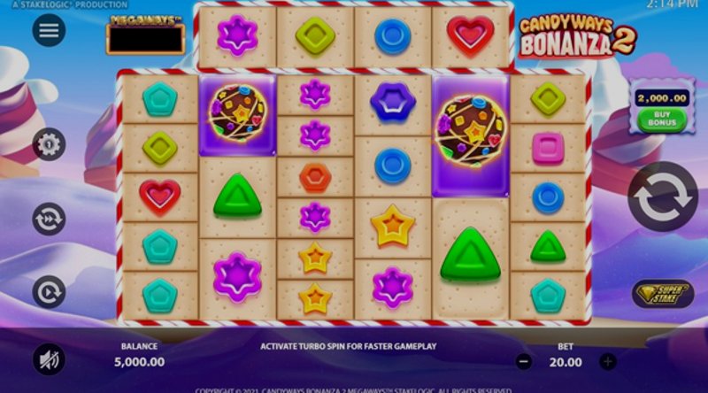 Play Candyways Bonanza 2 by Stakelogic at 1Win Casino