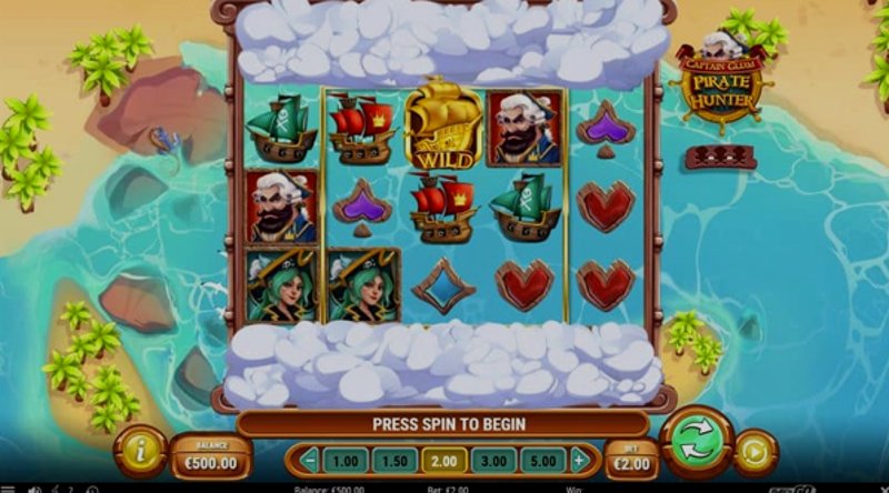 Play Captain Glum: Pirate Hunter by Playn Go at 1Win Casino