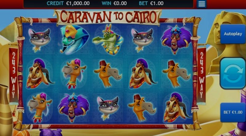 Play Caravan To Cairo by Eyecon at 1Win Casino