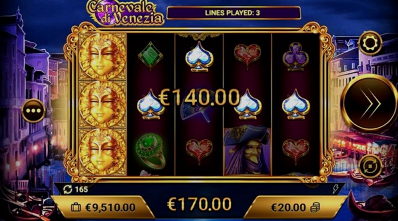 Play Carnevale Di Venezia in India at 1Win Casino