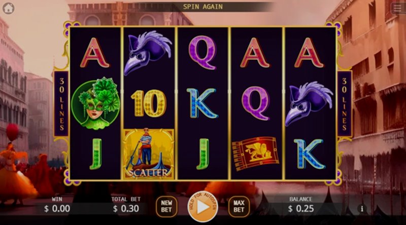 Play Carnival of Venice by Kaga at 1Win Casino