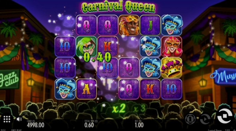 Play Carnival Queen by Kaga at 1Win Casino