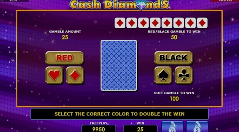 Play Cash Diamonds by Amatic at 1Win Casino