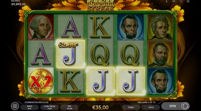 Play Cash Streak by Endorphina at 1Win Casino