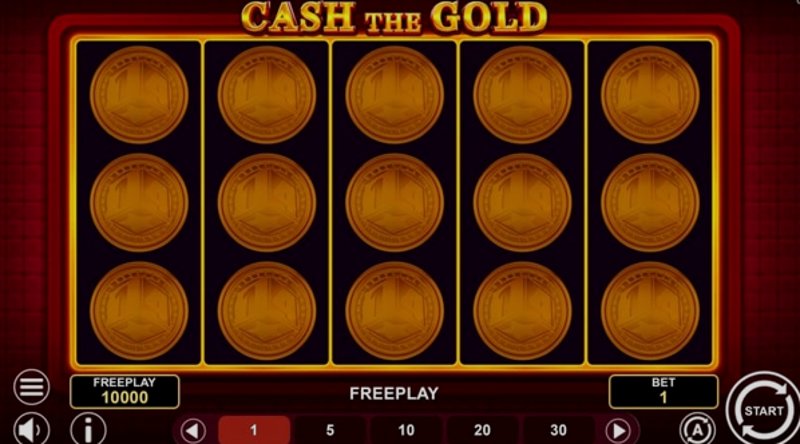 Play Cash The Gold by 1spin4win at 1Win Casino