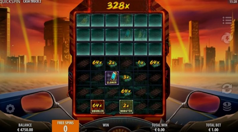 Play Cash Truck 2 by Quickspin at 1Win Casino