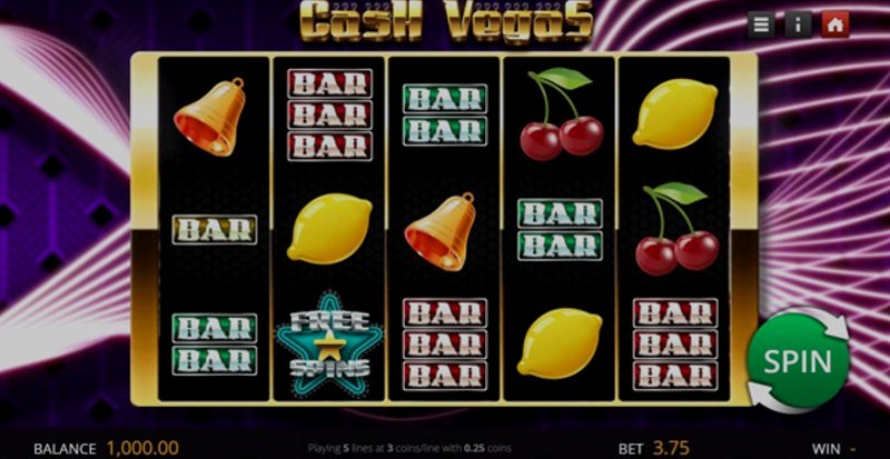 Play Cash Vegas by Genii at 1Win Casino