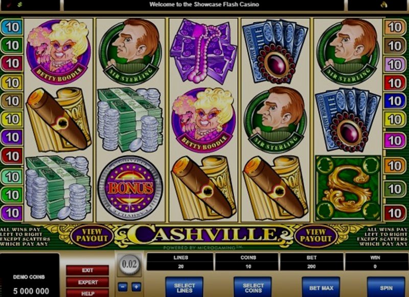 Play Cashville by Games Global at 1Win Casino