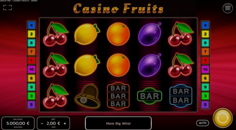 Play Casino Fruits by Fazi at 1Win Casino