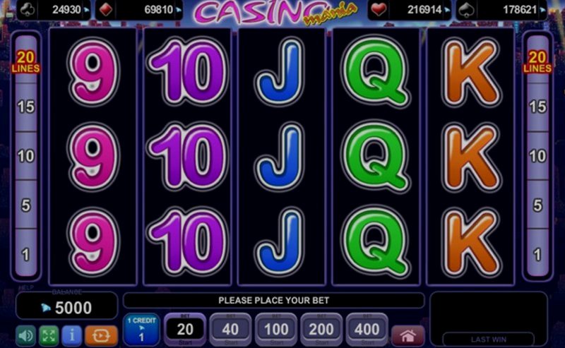 Play Casino Mania by Amusnet at 1Win Casino