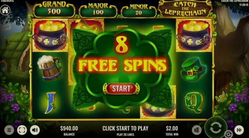 Play The leprechaun by Agt at 1Win Casino