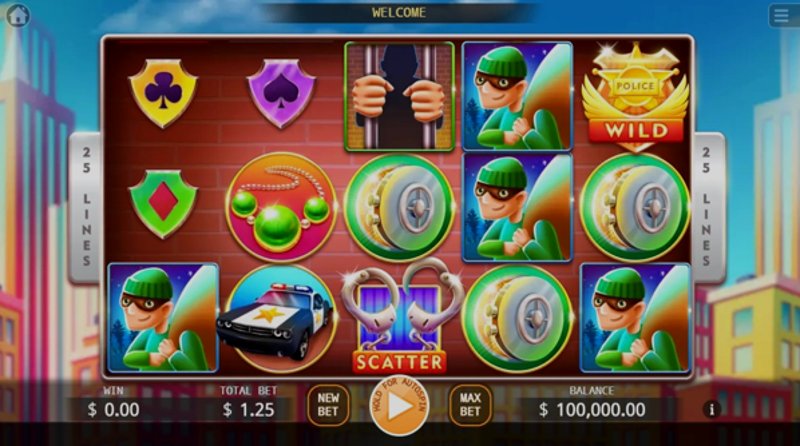 Play Catch The Thief by Kagaming at 1Win Casino