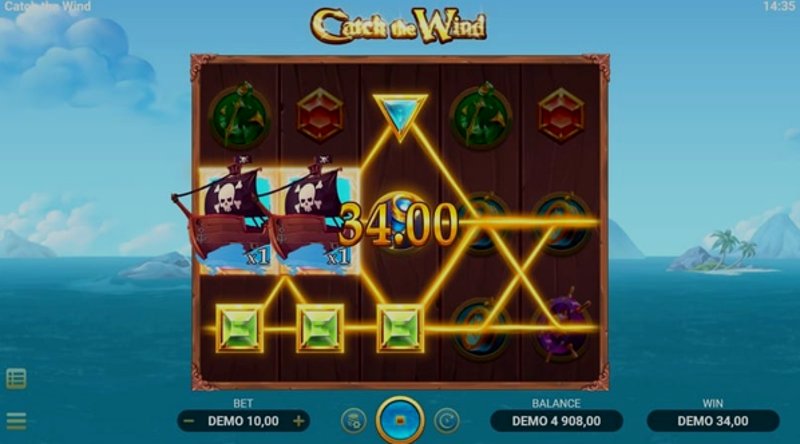 Play Catch The Wind by Evoplay at 1Win Casino