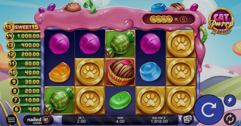 Play CatPurry by Games Global at 1Win Casino