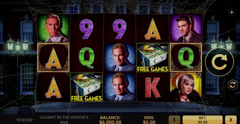 Play Caught in the Widows Web by High5 at 1Win Casino