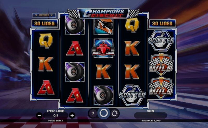 Play Champions Circuit by Champion at 1Win Casino