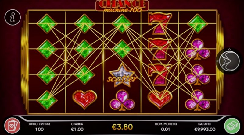 Play Chance Machine 100 by Endorphina at 1Win Casino