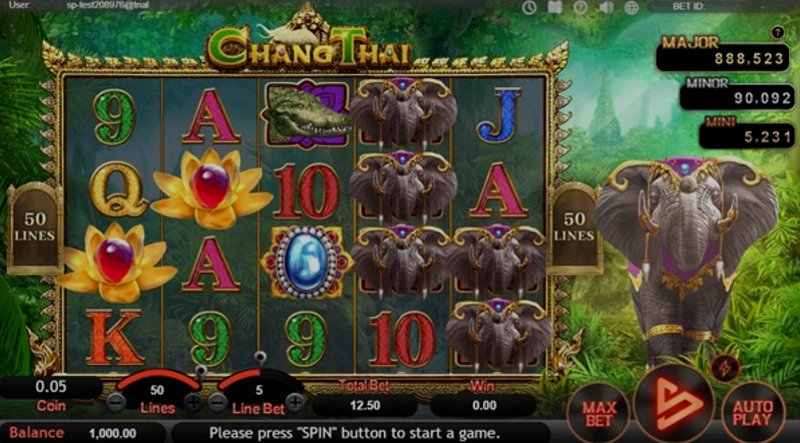 Play Chang Thai by Simpleplay at 1Win Casino