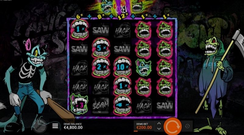 Play Chaos Crew by Hacksaw at 1Win Casino