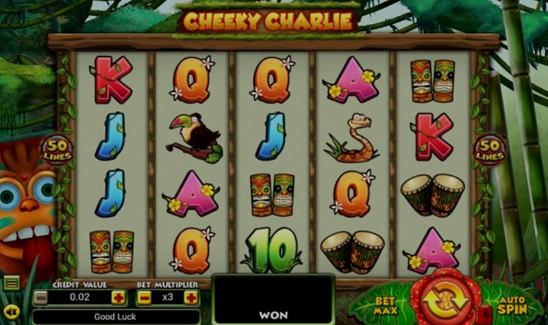 Play Cheeky Charlie by Swintt at 1Win Casino