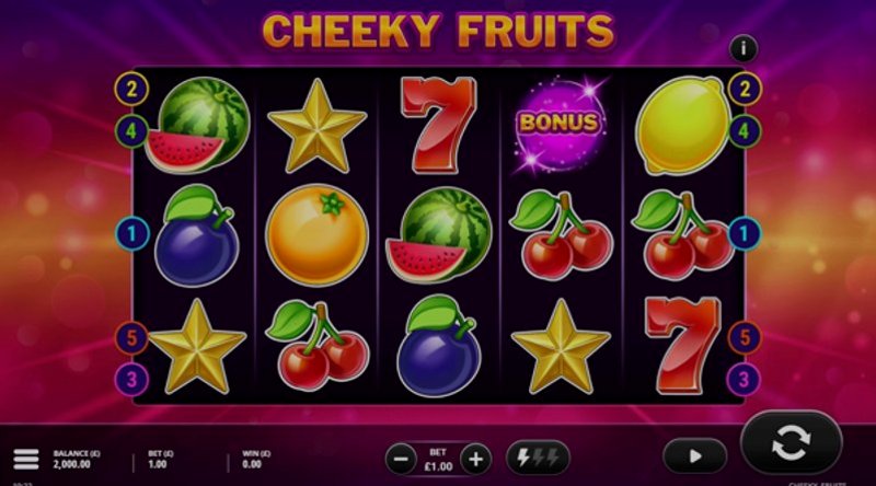 Play Cheeky Fruits by Games Global at 1Win Casino