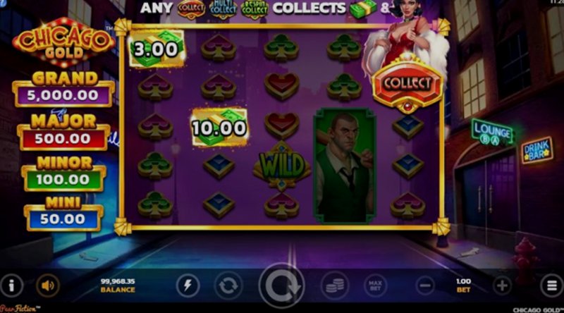 Play Chicago Gold by Games Global at 1Win Casino