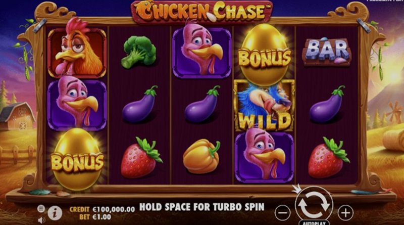 Play Chicken Chase by Pragmatic at 1Win Casino