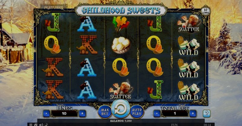 Play Childhood Sweets by Spinomenal at 1Win Casino