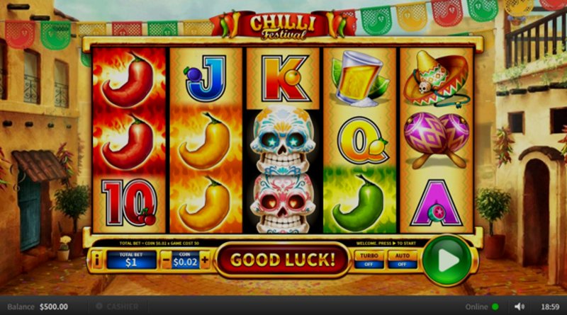 Play Chilli Festival by Skywind at 1Win Casino