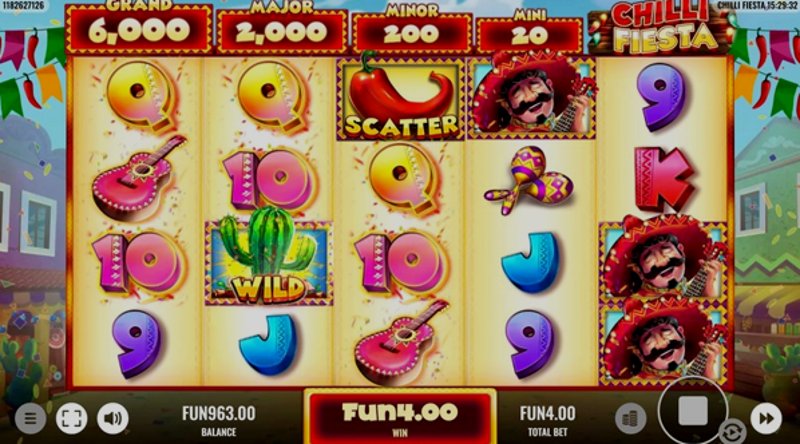 Play Chilli Fiesta in Argentina at 1Win Casino